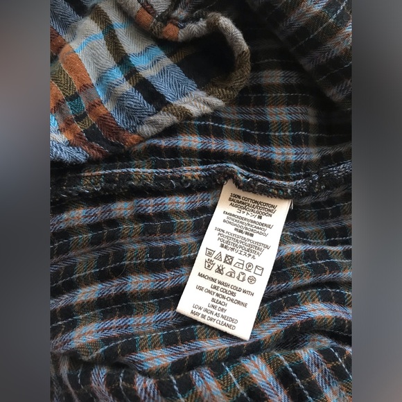 Free People Magical Plaid Embroidered flannel shirt - Picture 12 of 16